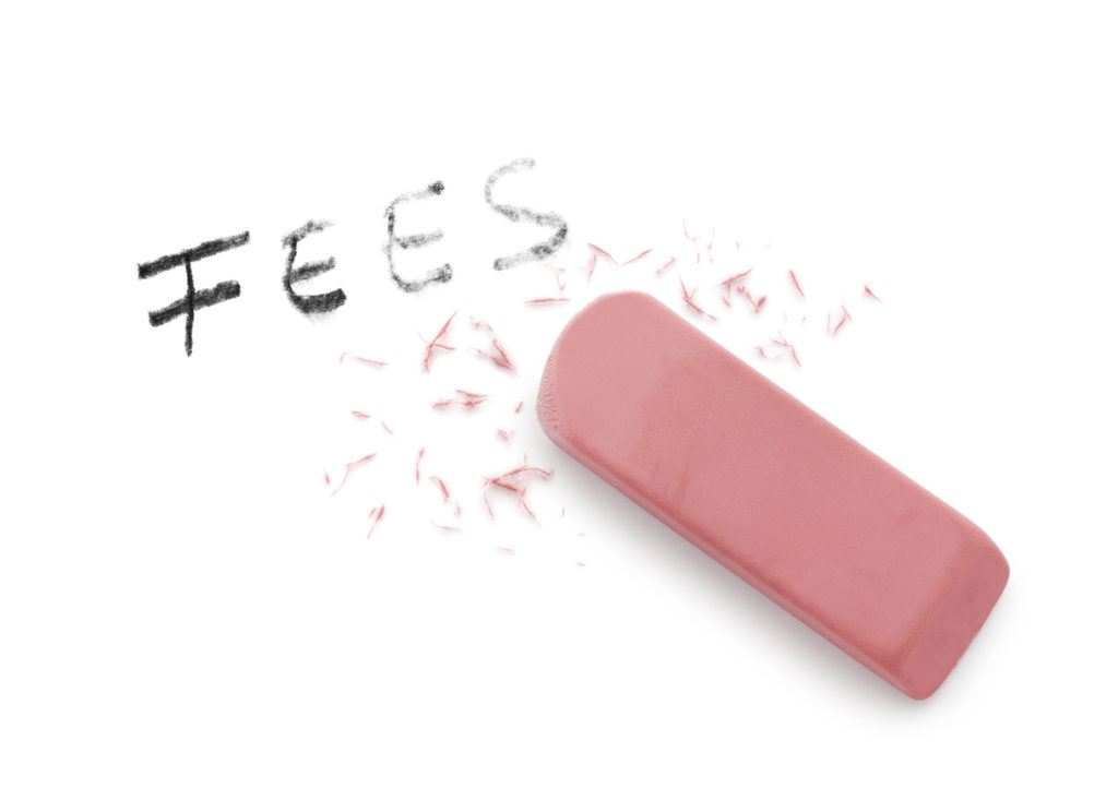remove fees