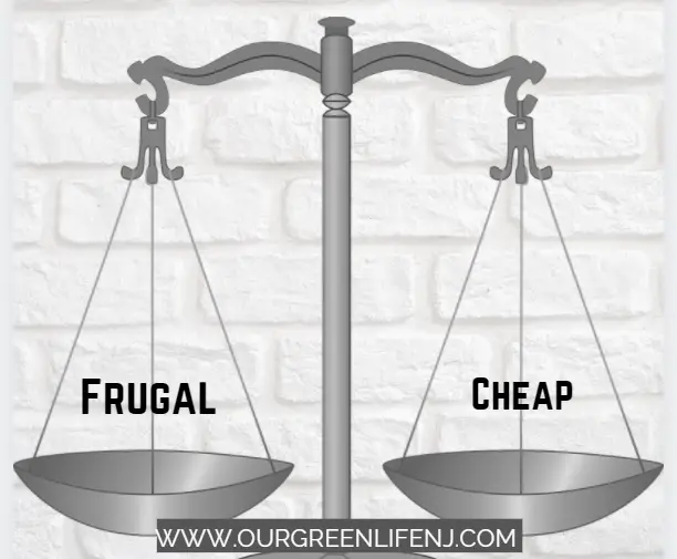 being frugal or being cheap