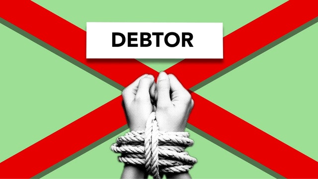 debt is much life being cuffed. It is limiting. No longer want to be a debtor.